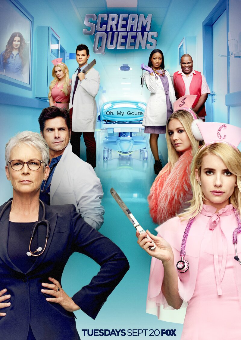 Scream Queens Dizi afişi