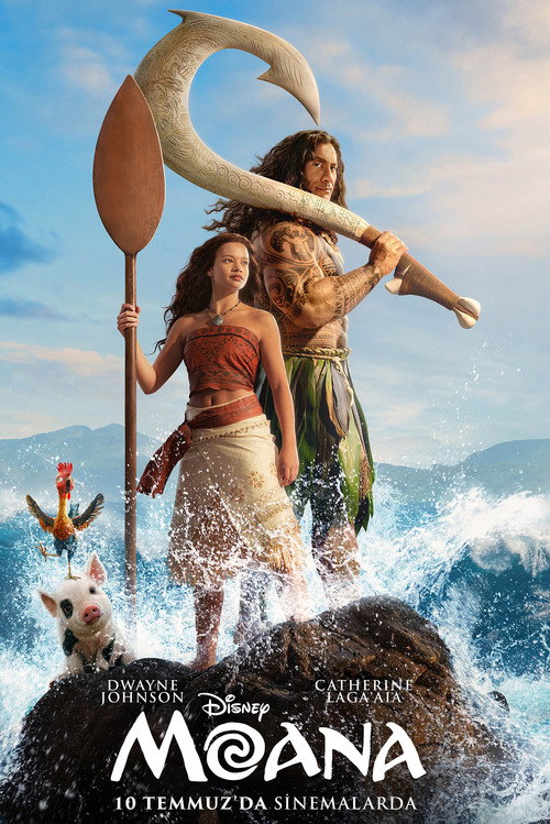 Moana Film afişi