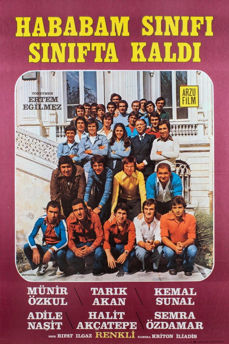 Hababam Sınıfı Sınıfta Kaldı Film afişi