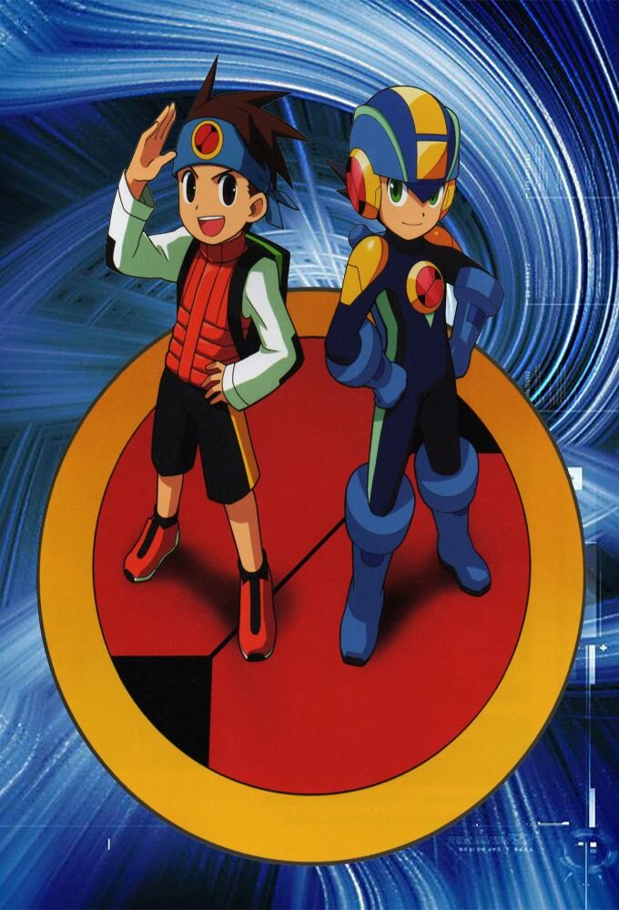 MegaMan: NT Warrior Dizi afişi