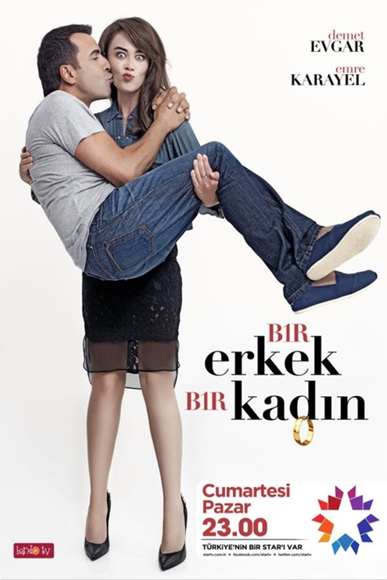 1 Erkek 1 Kadın Dizi afişi