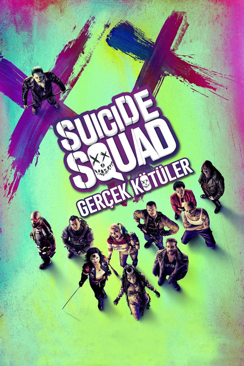 Suicide Squad: Gerçek Kötüler Film afişi