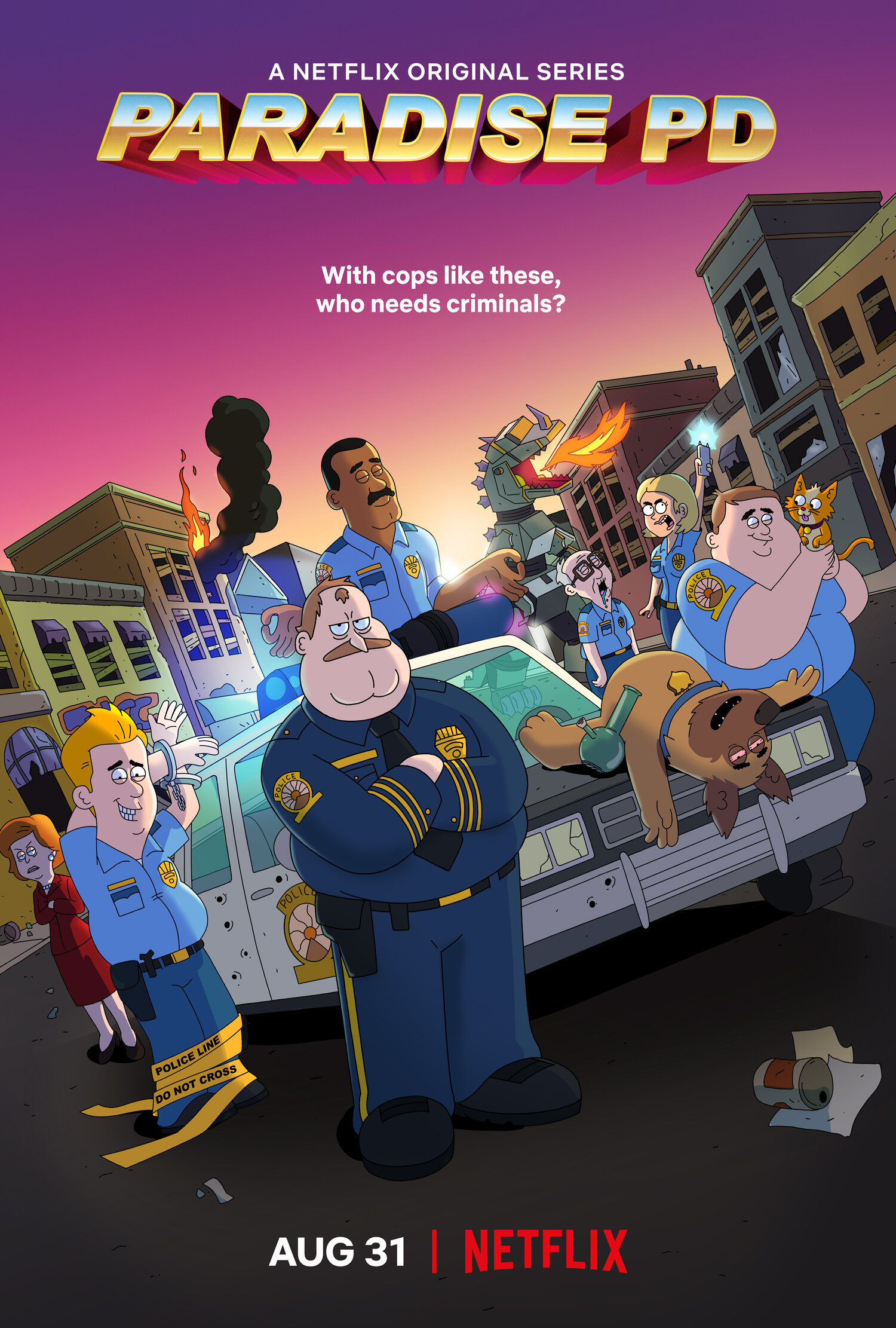 Paradise PD Dizi afişi