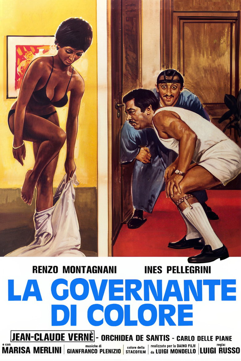 Una bella governante di colore Film afişi