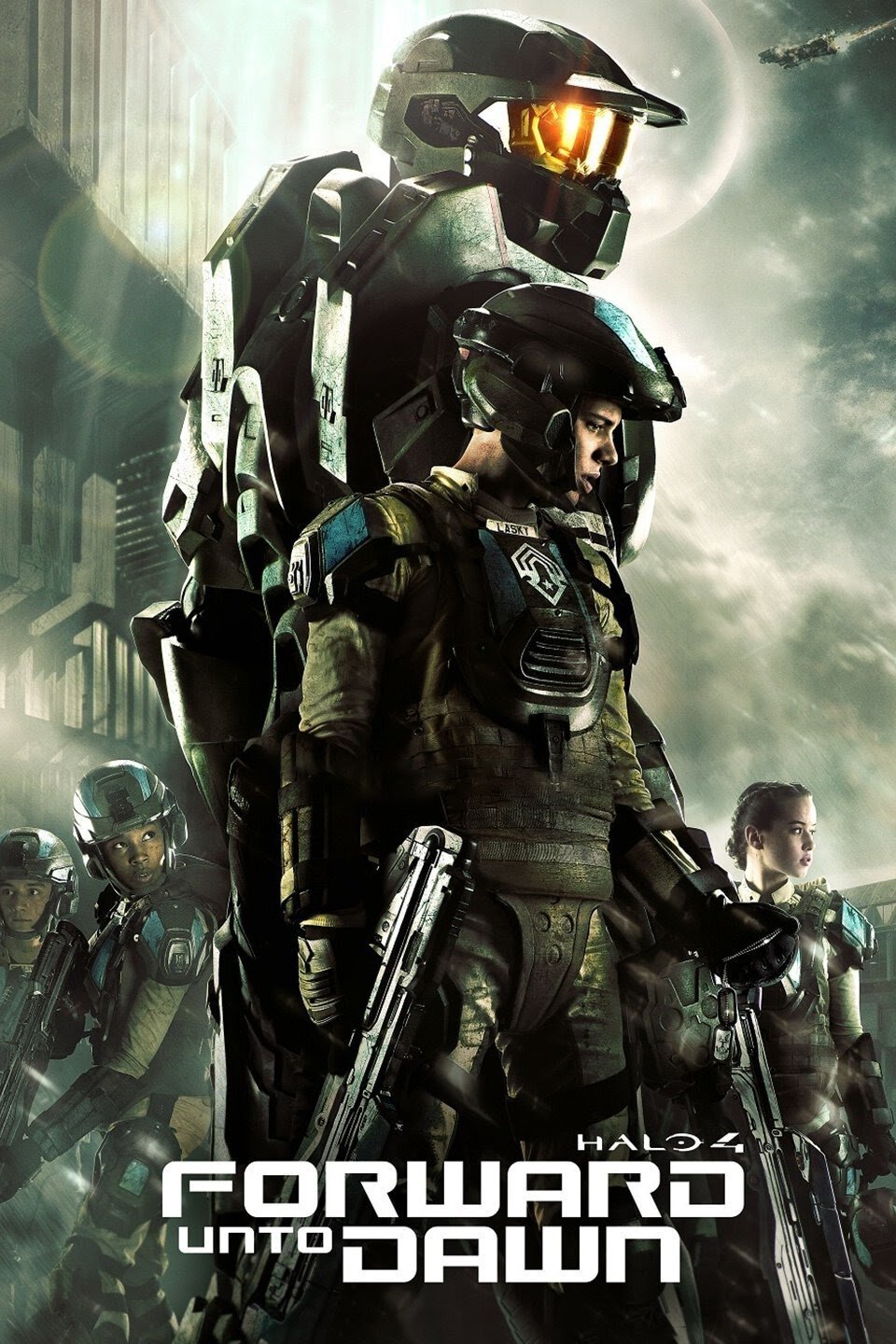 Halo 4: Şafağa Kadar Hücum Dizi afişi