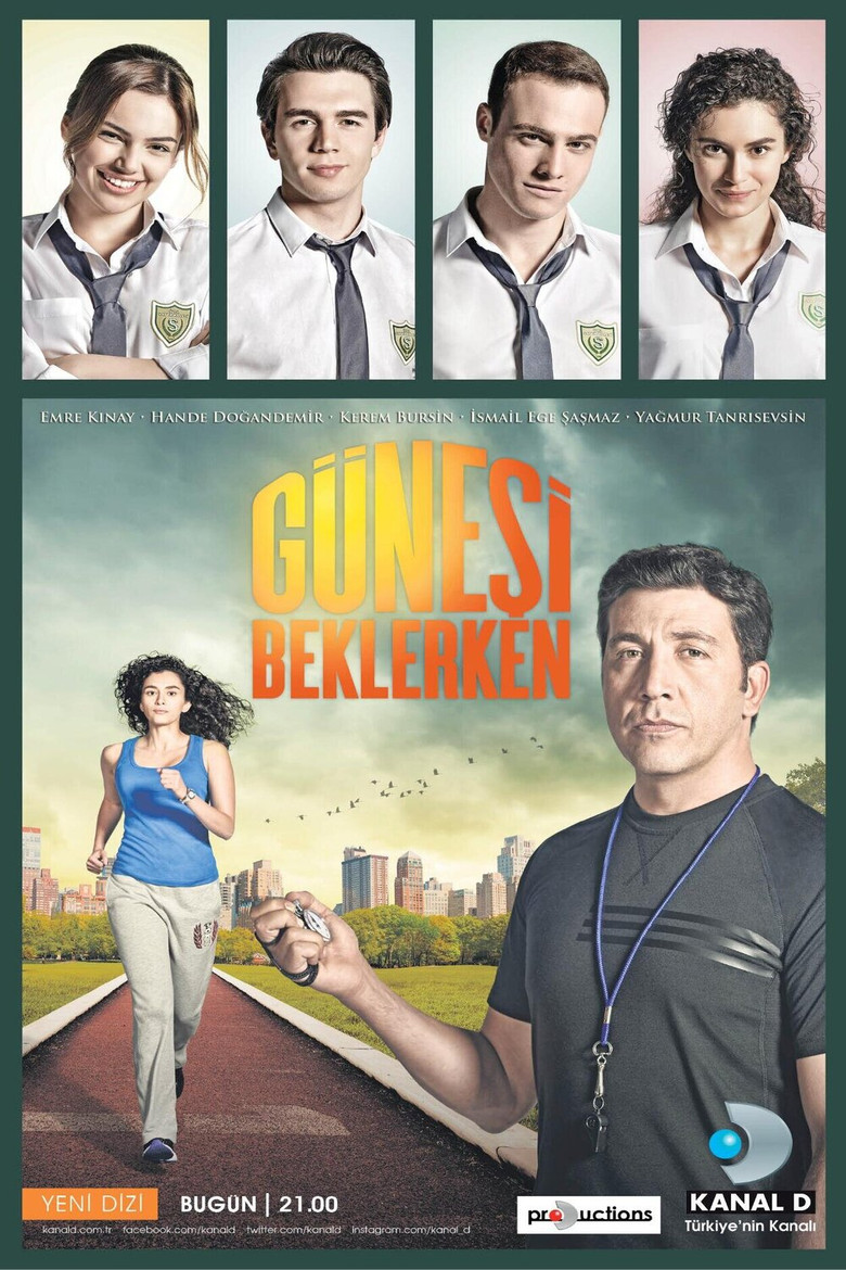 Güneşi Beklerken Dizi afişi