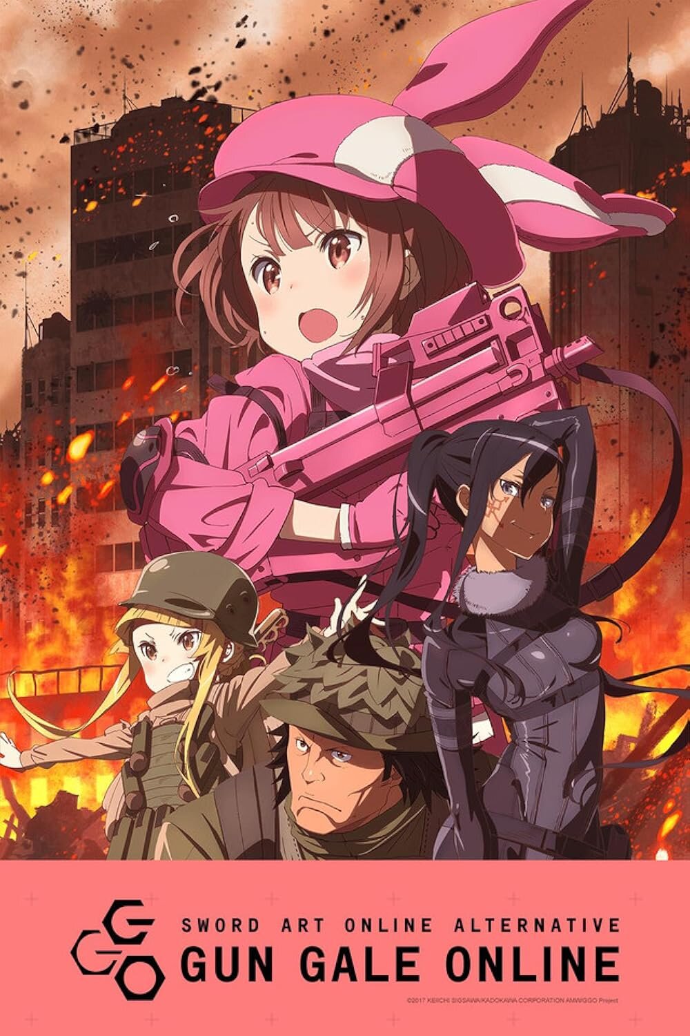 Sword Art Online Alternative: Gun Gale Online Dizi afişi