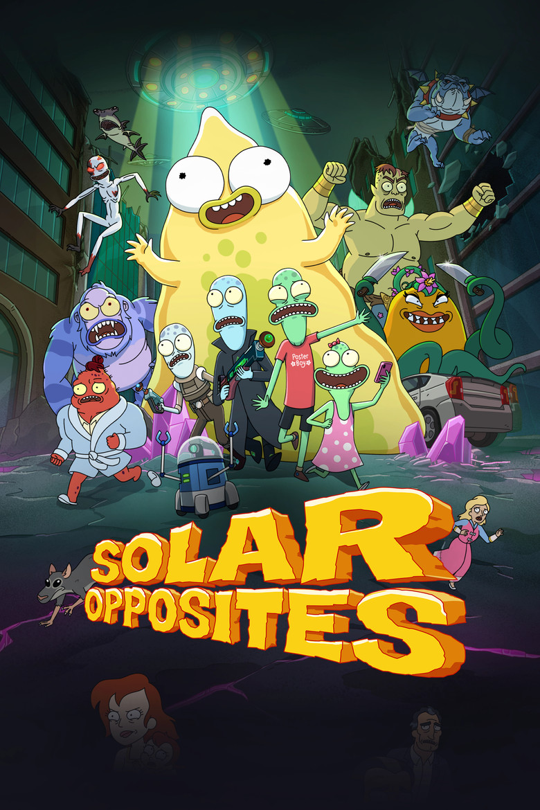Solar Opposites Dizi afişi