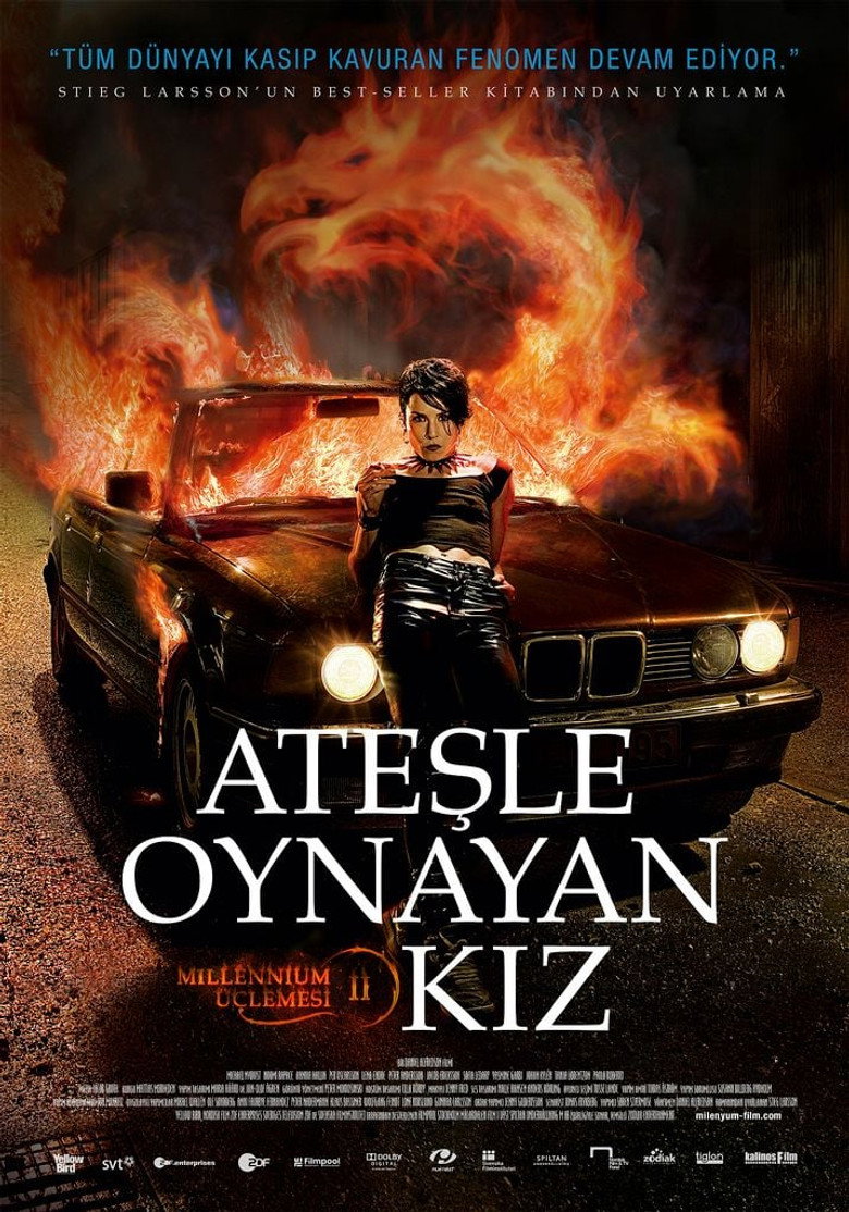 Ateşle Oynayan Kız Film afişi