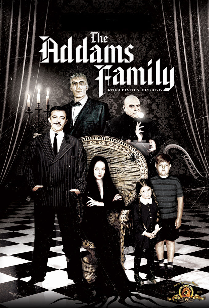 The Addams Family Dizi afişi