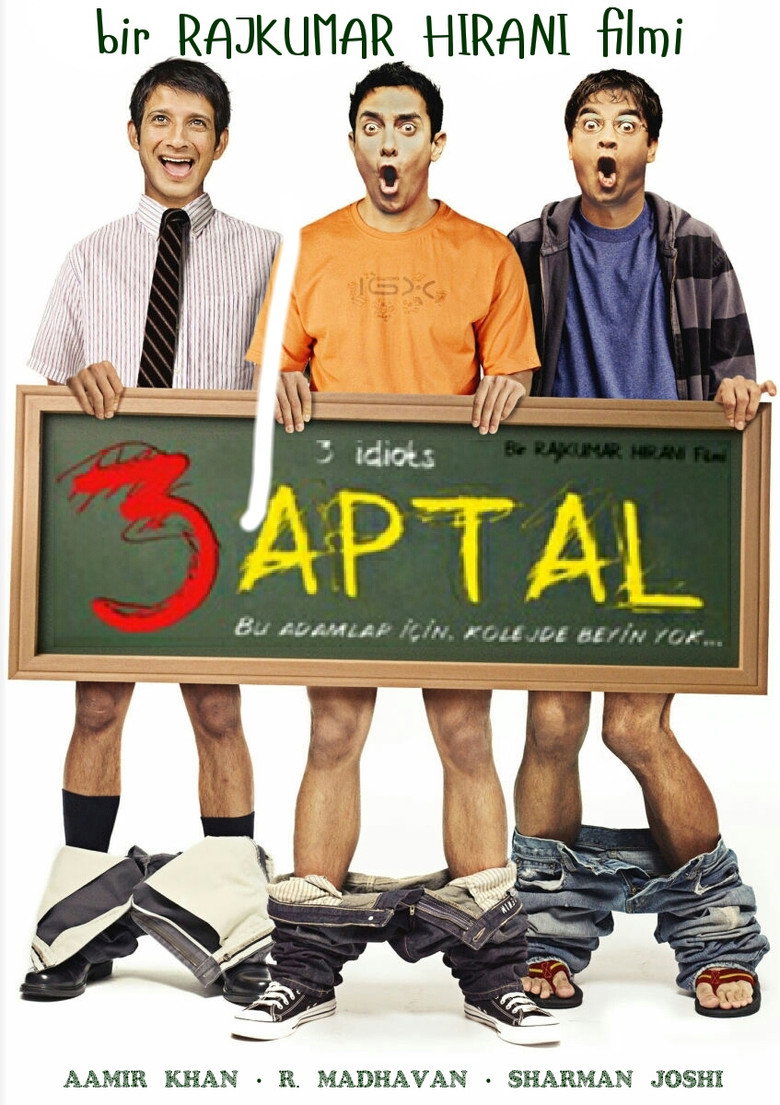 3 Aptal Film afişi