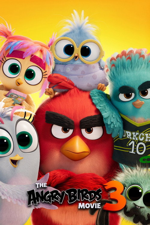 The Angry Birds Movie 3 Film afişi