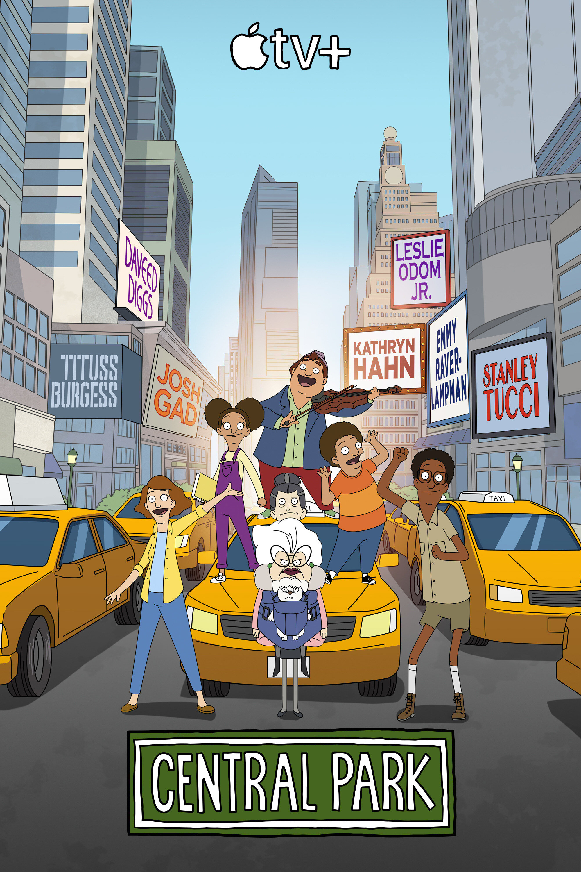 Central Park Dizi afişi
