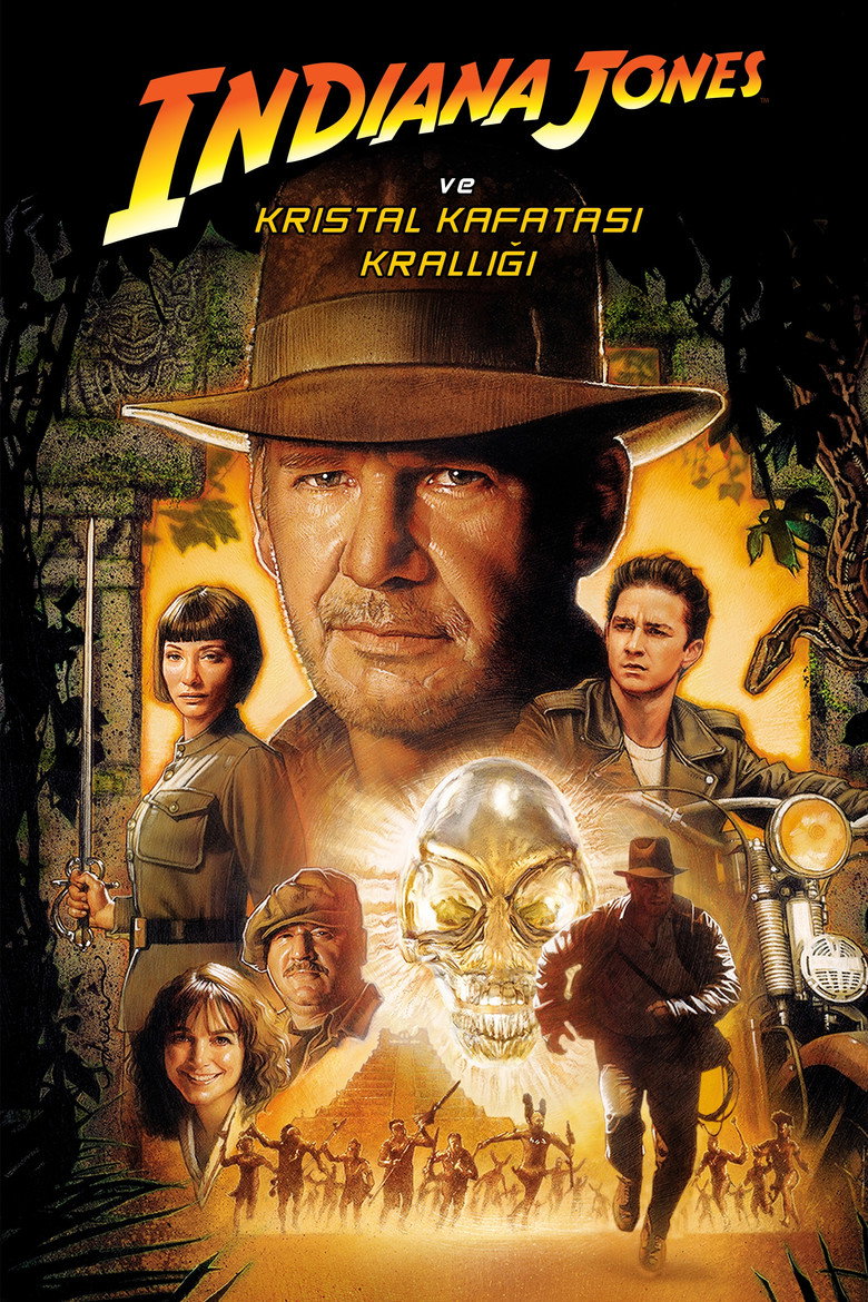 Indiana Jones ve Kristal Kafatası Krallığı Film afişi