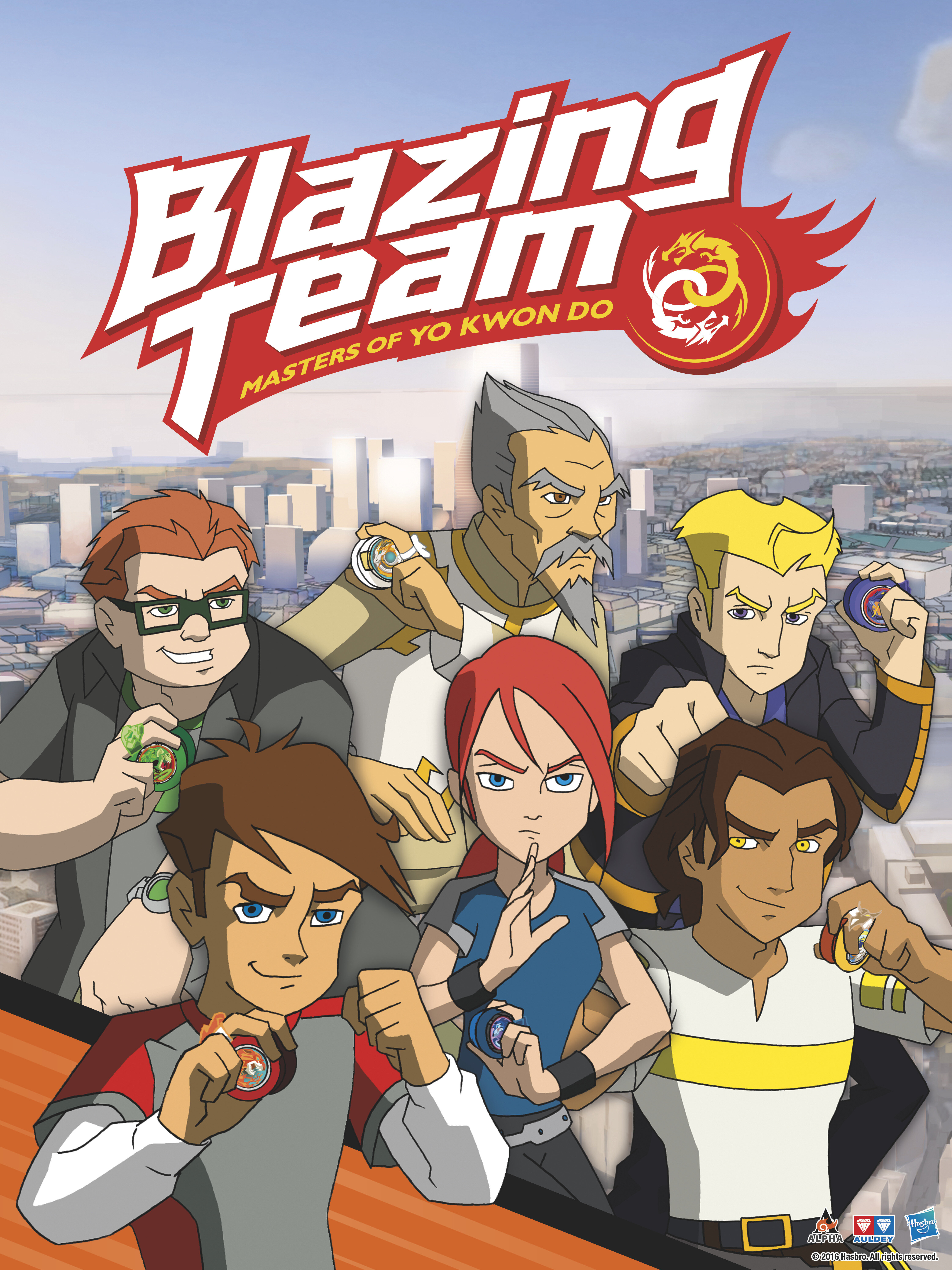 Blazing Team: Masters of Yo Kwon Do Dizi afişi
