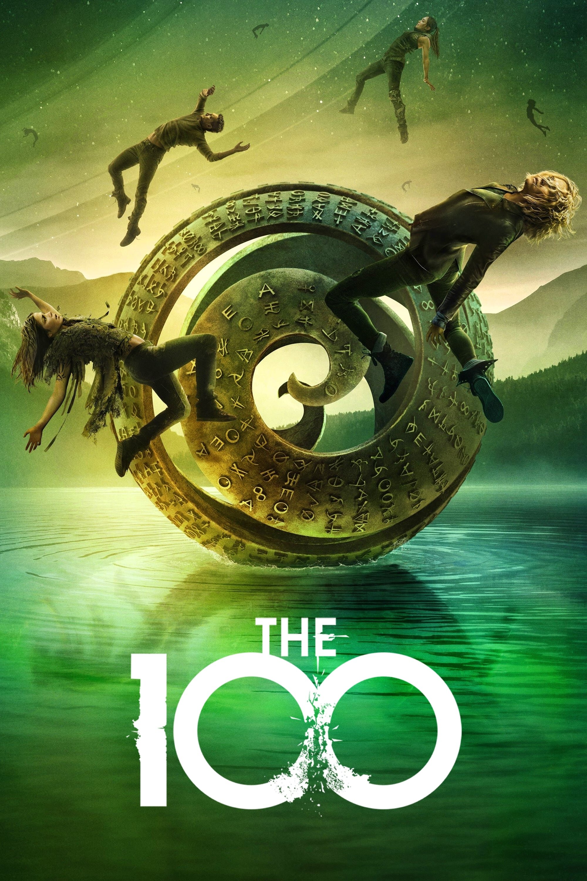 The 100 Dizi afişi