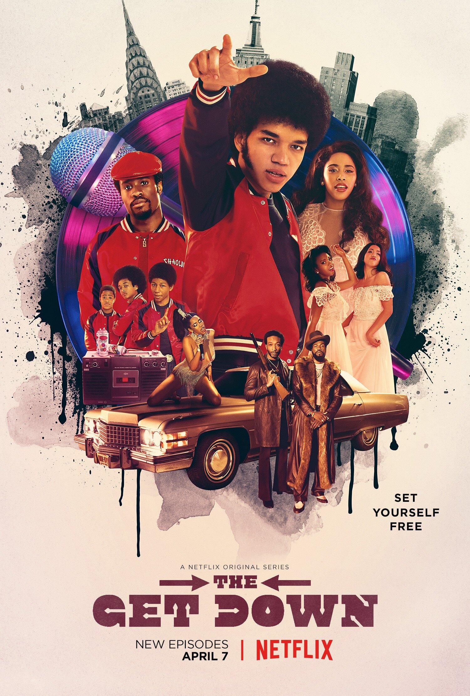 The Get Down Dizi afişi