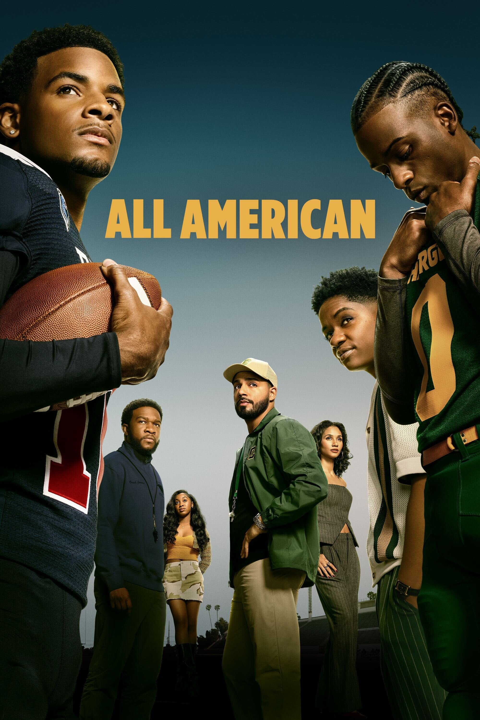 All American Dizi afişi