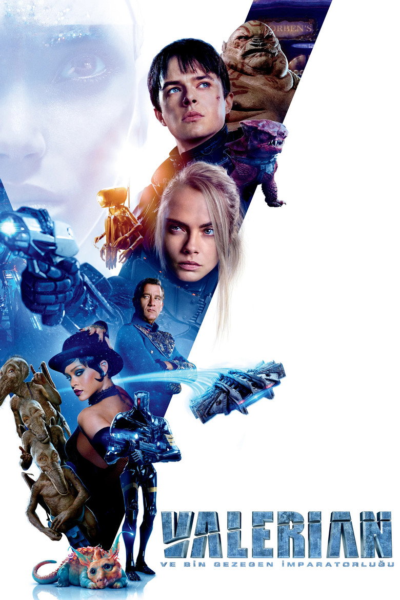 Valerian ve Bin Gezegen İmparatorluğu Film afişi
