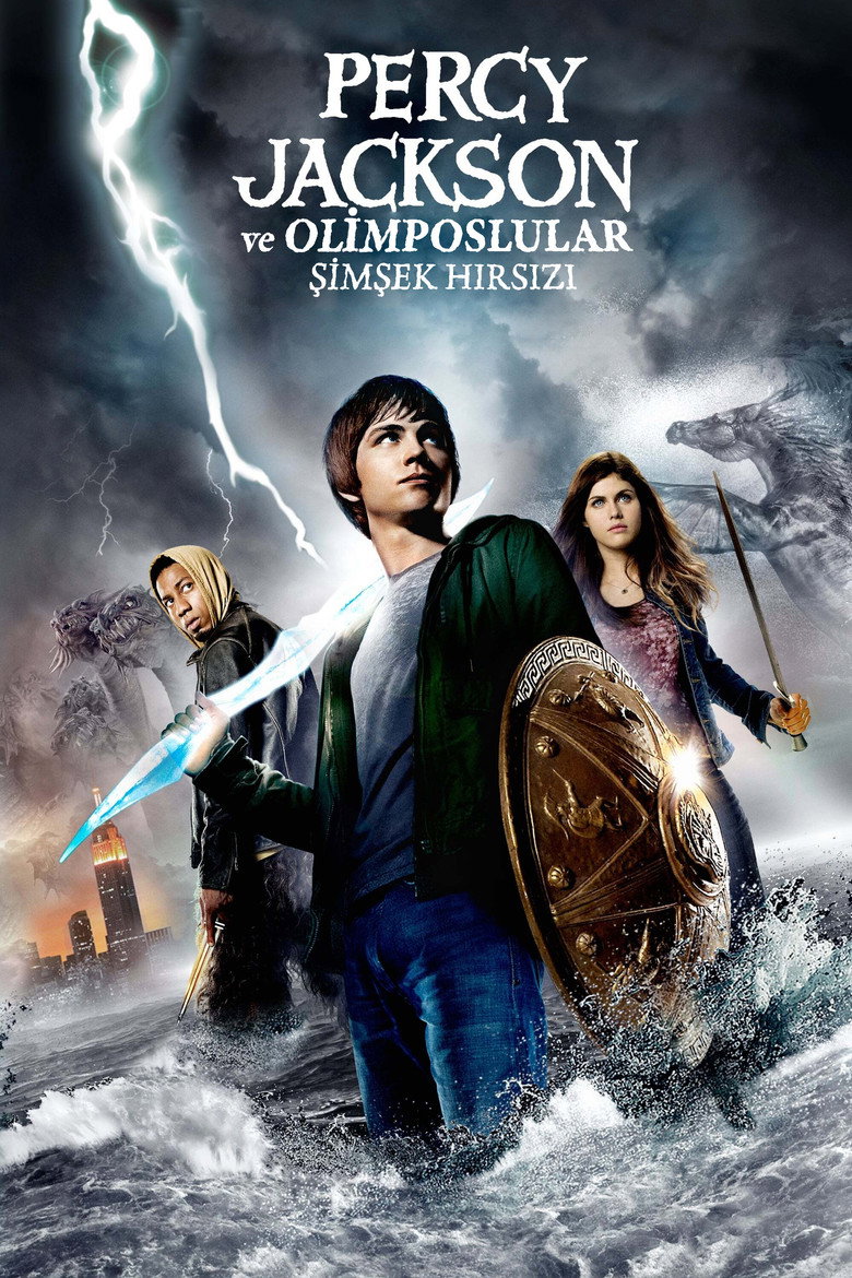 Percy Jackson & Olimposlular: Şimşek Hırsızı Film afişi
