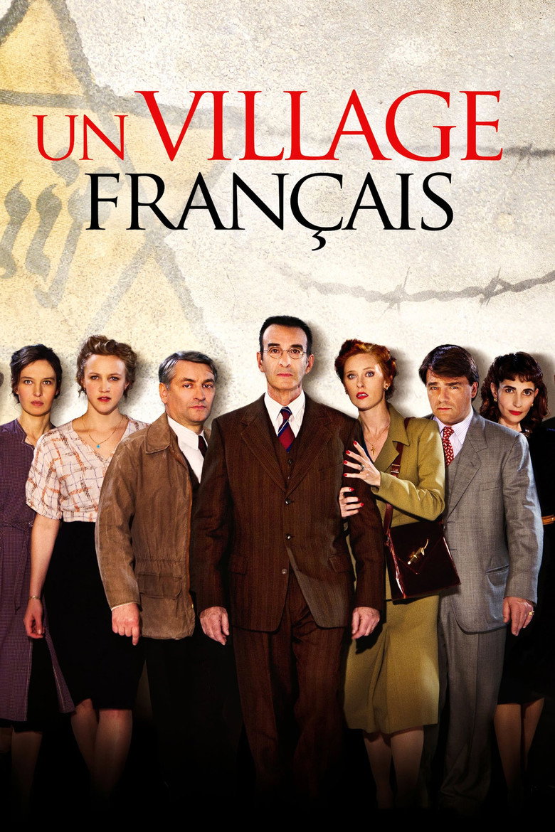 Un village français Dizi afişi