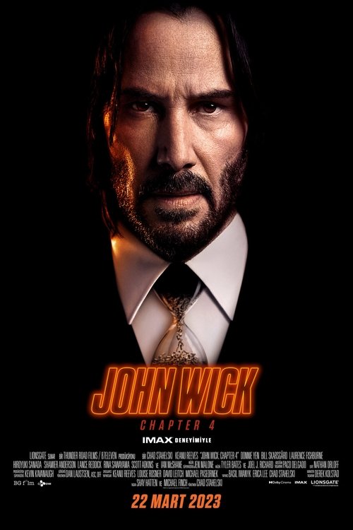 John Wick: Bölüm 4 Film afişi