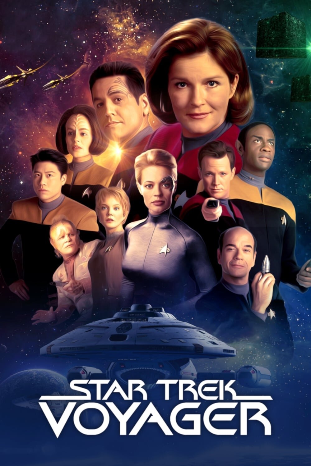 Star Trek: Voyager Dizi afişi