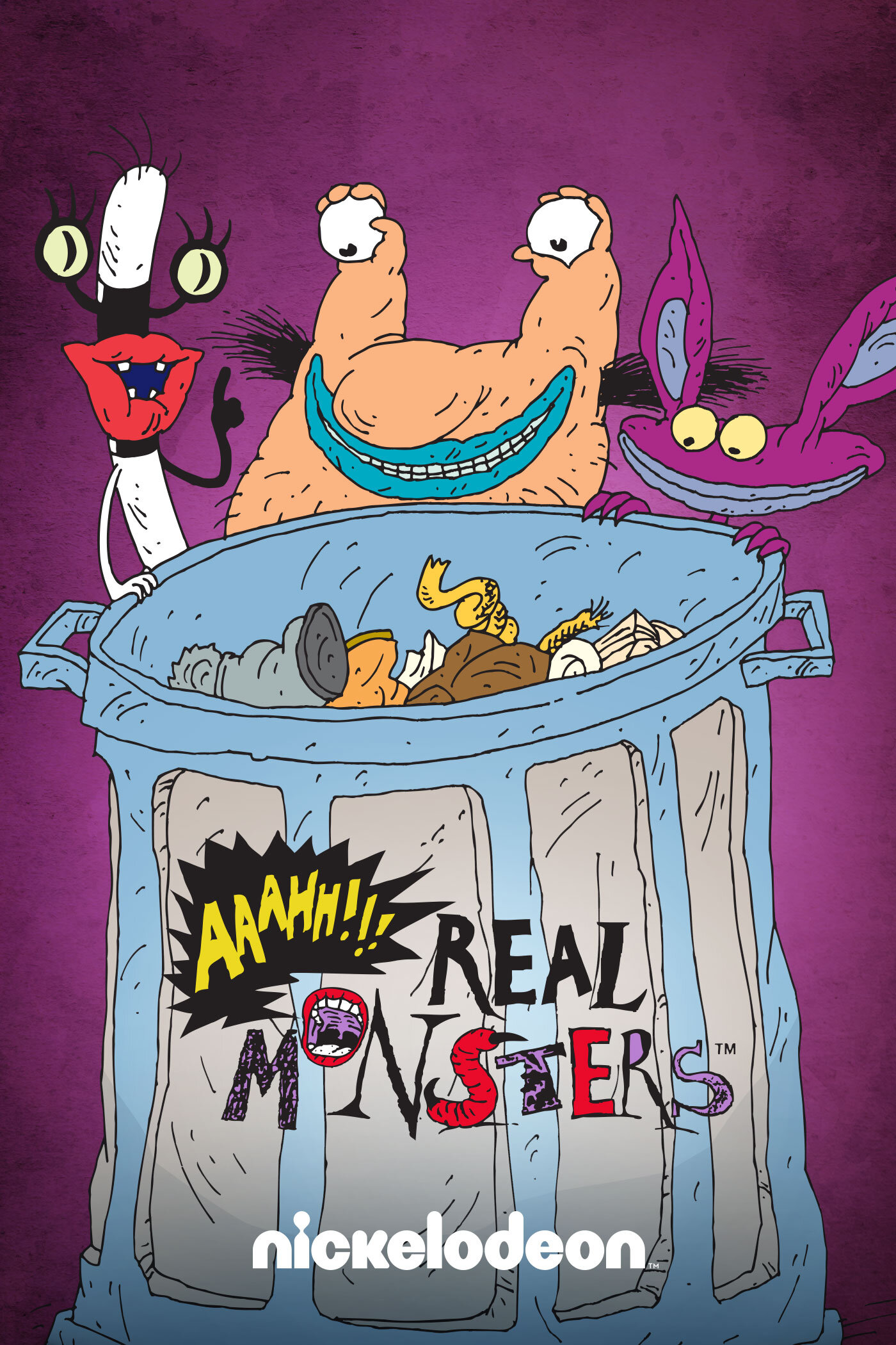 Aaahh!!! Real Monsters Dizi afişi