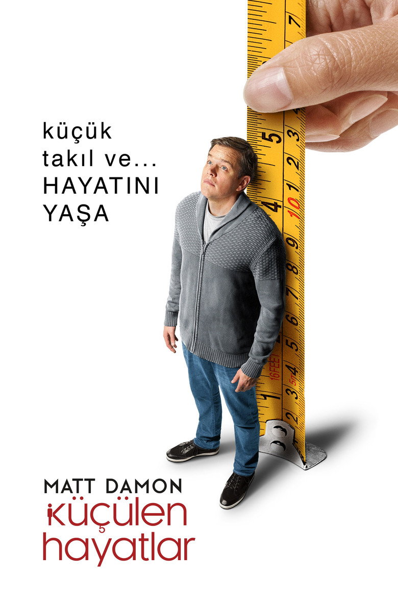 Küçülen Hayatlar Film afişi