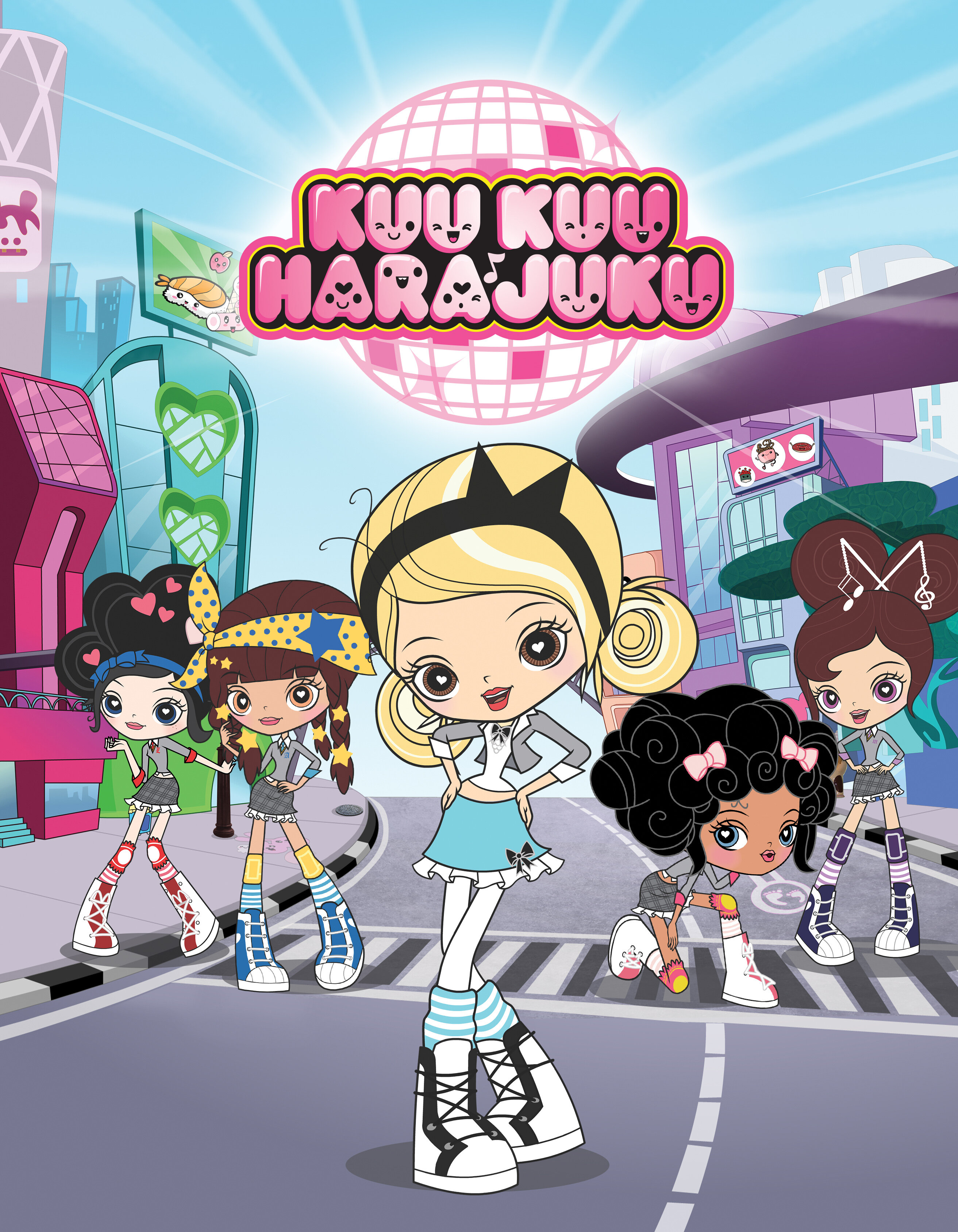 Kuu Kuu Harajuku Dizi afişi