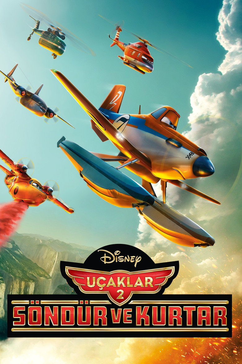 Uçaklar 2: Söndür ve Kurtar Film afişi