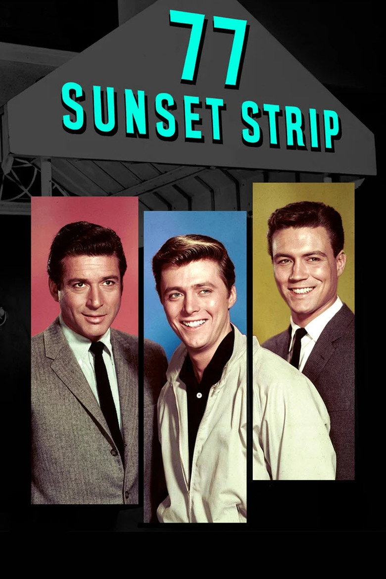 77 Sunset Strip Dizi afişi