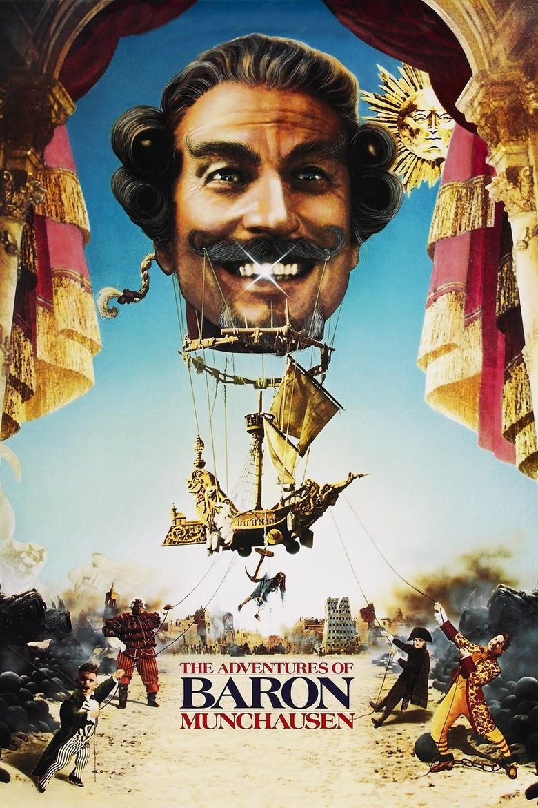 Baron Munchausen'in Maceraları Film afişi