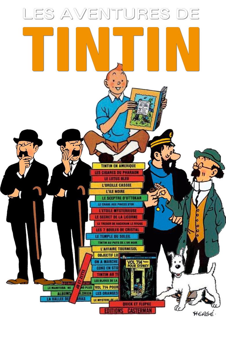 The Adventures of Tintin Dizi afişi