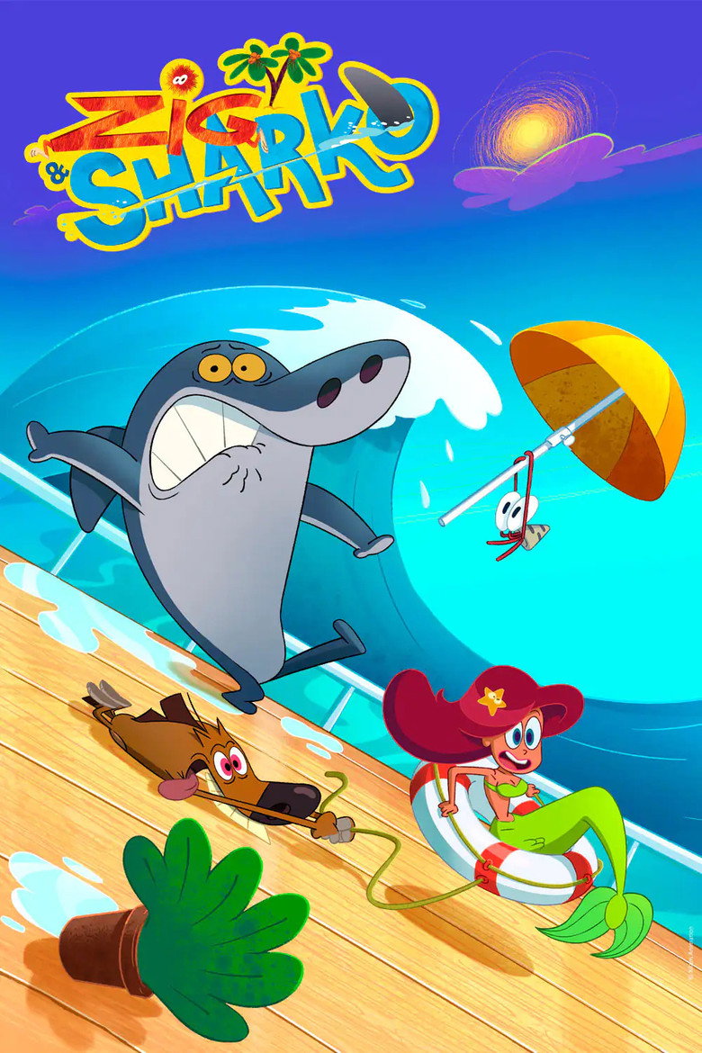 Zig ve Sharko Dizi afişi