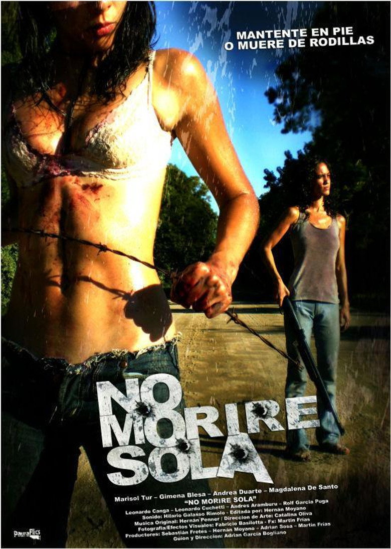 No moriré sola Film afişi