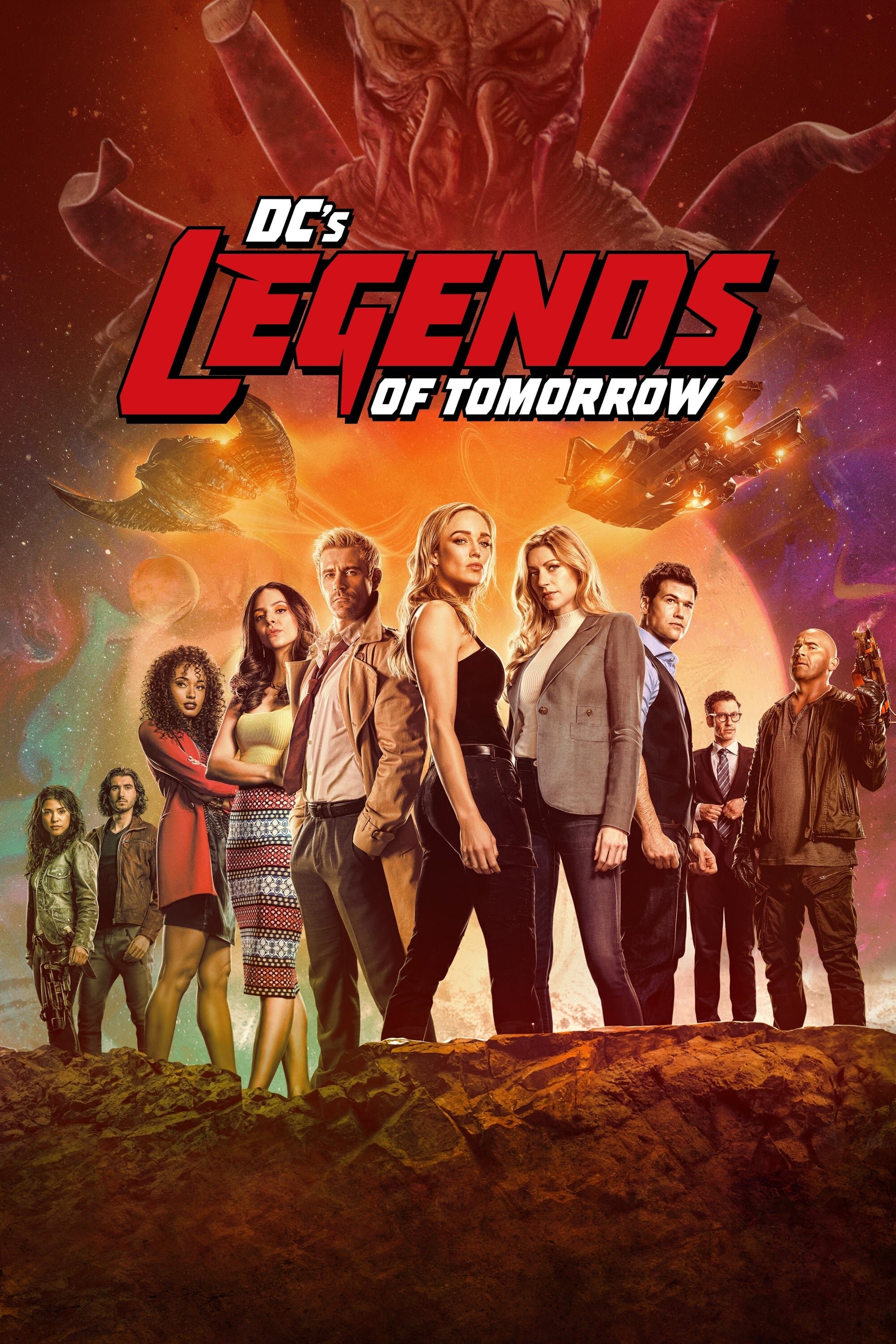 DC's Legends of Tomorrow Dizi afişi