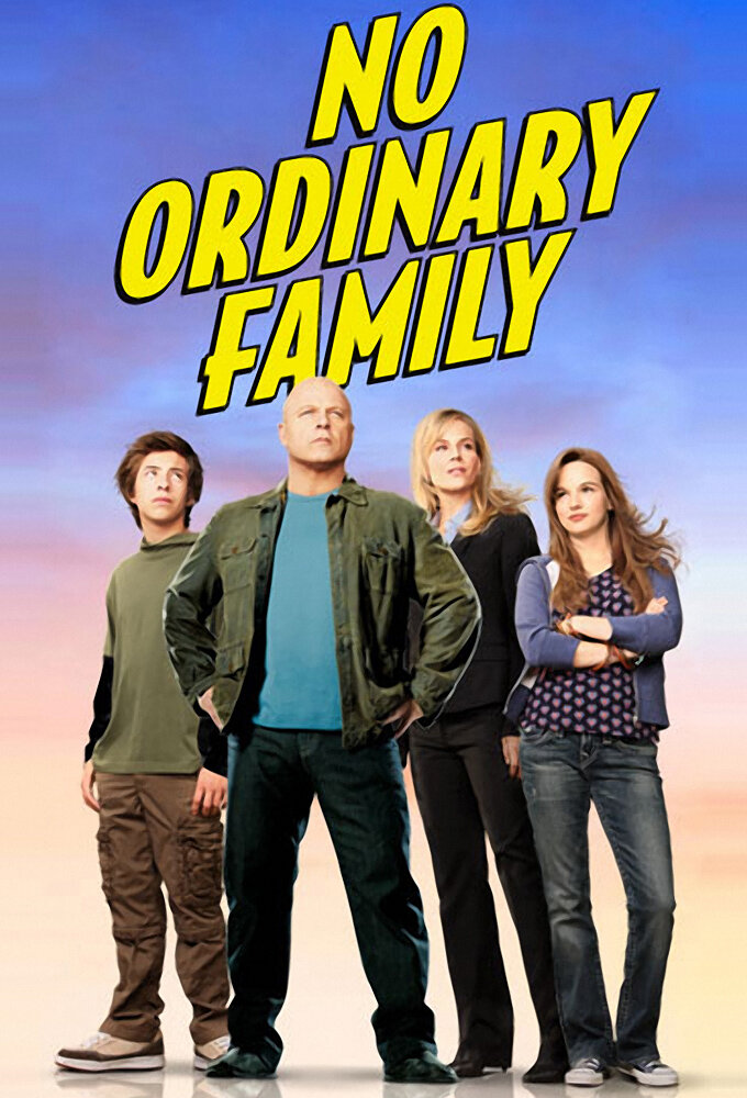 No Ordinary Family Dizi afişi