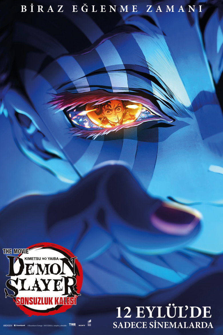 Demon Slayer: Sonsuzluk Kalesi Film afişi