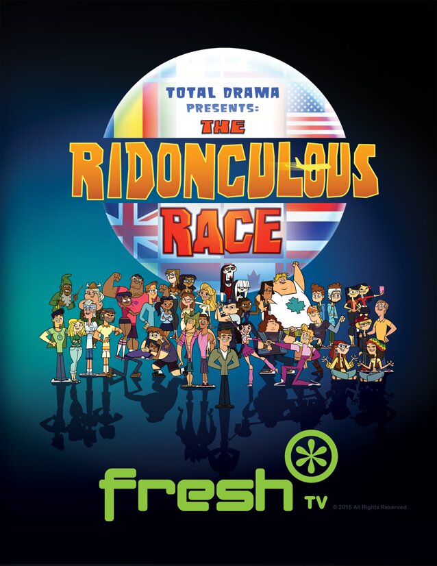 Total Drama The Ridonculous Race Dizi afişi
