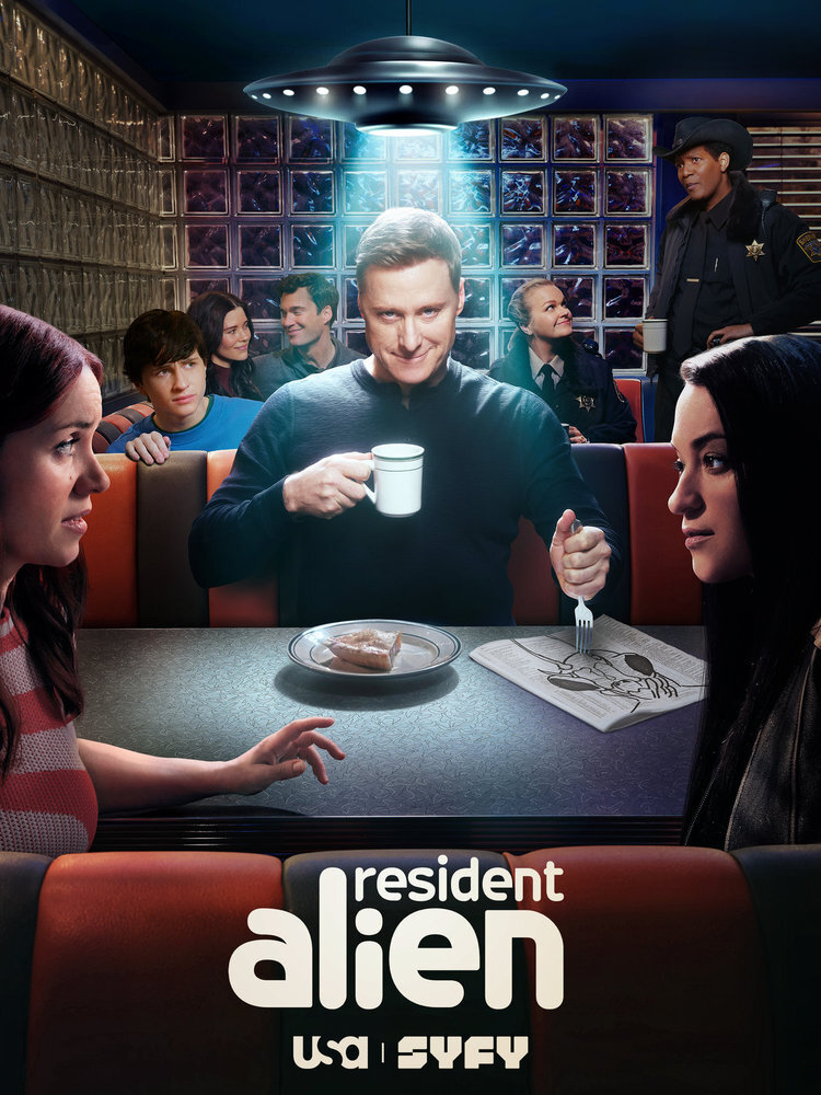 Resident Alien Dizi afişi