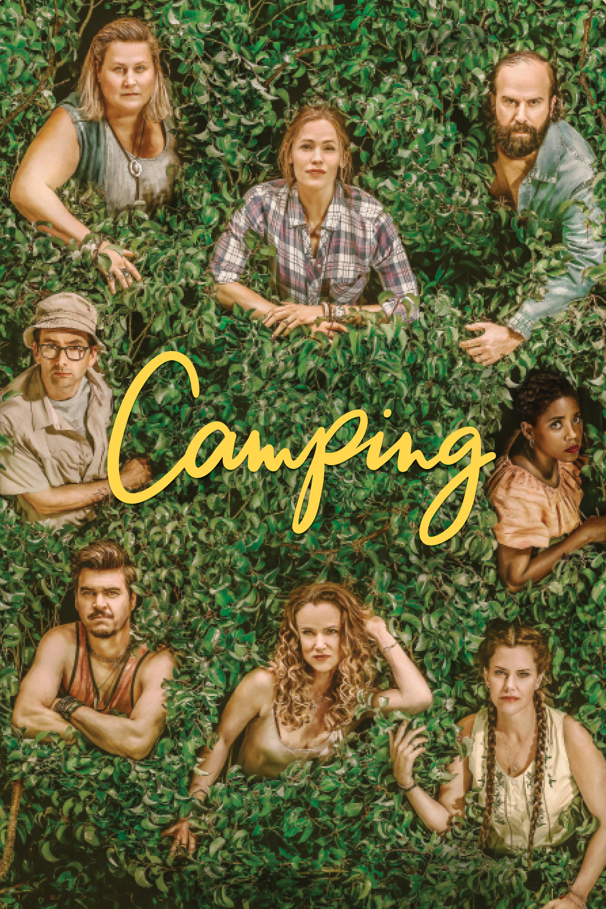 Camping Dizi afişi