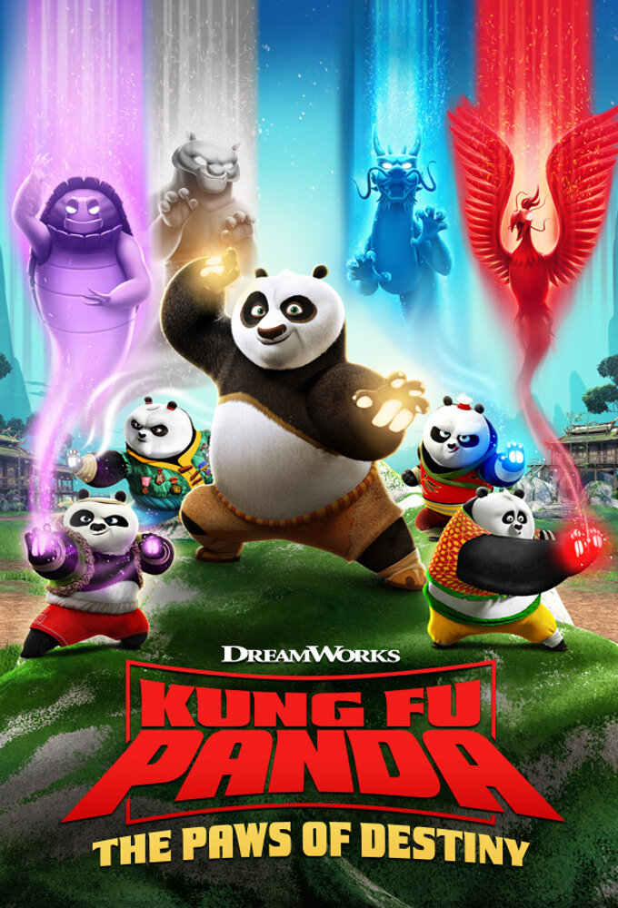 Kung Fu Panda: The Paws of Destiny Dizi afişi