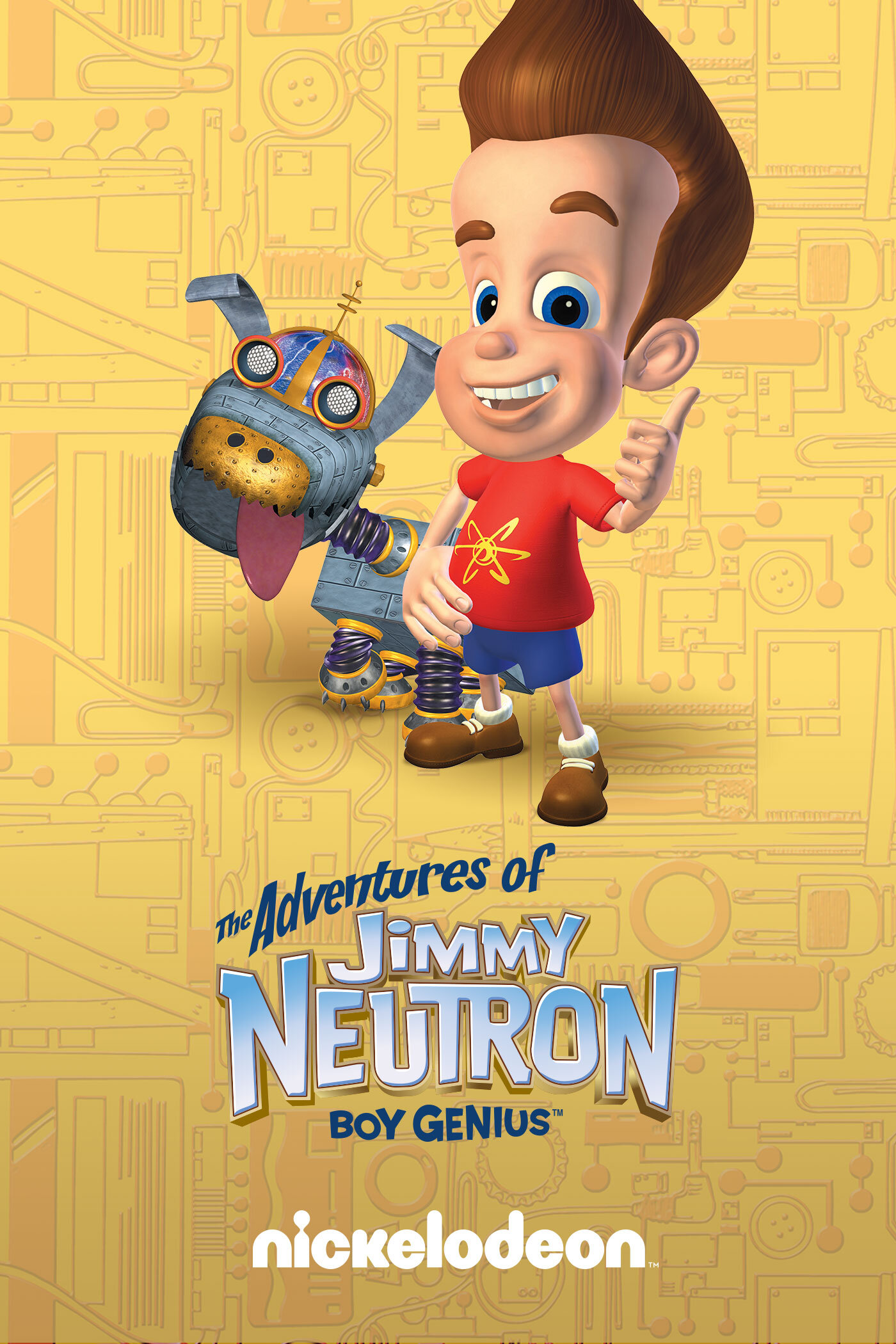 The Adventures of Jimmy Neutron: Boy Genius Dizi afişi