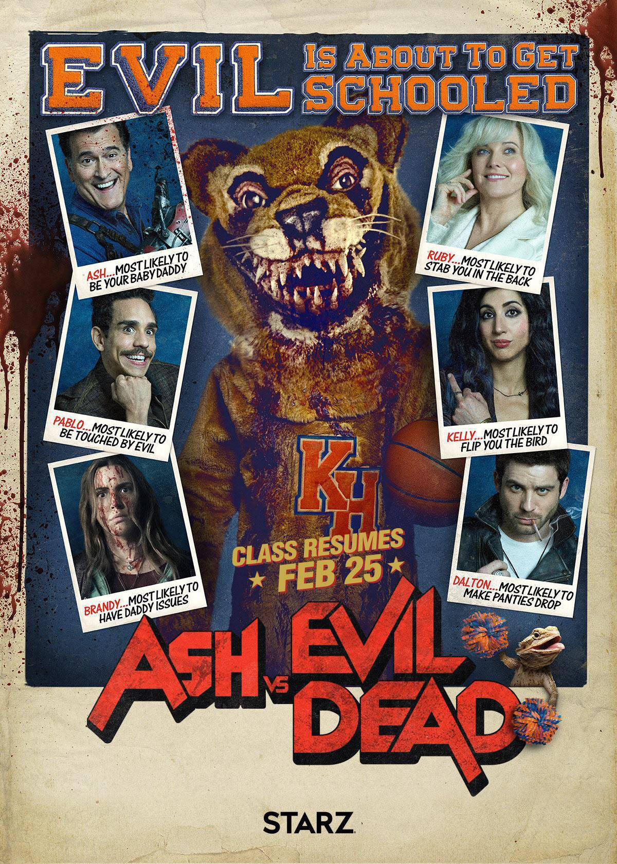 Ash vs Evil Dead Dizi afişi