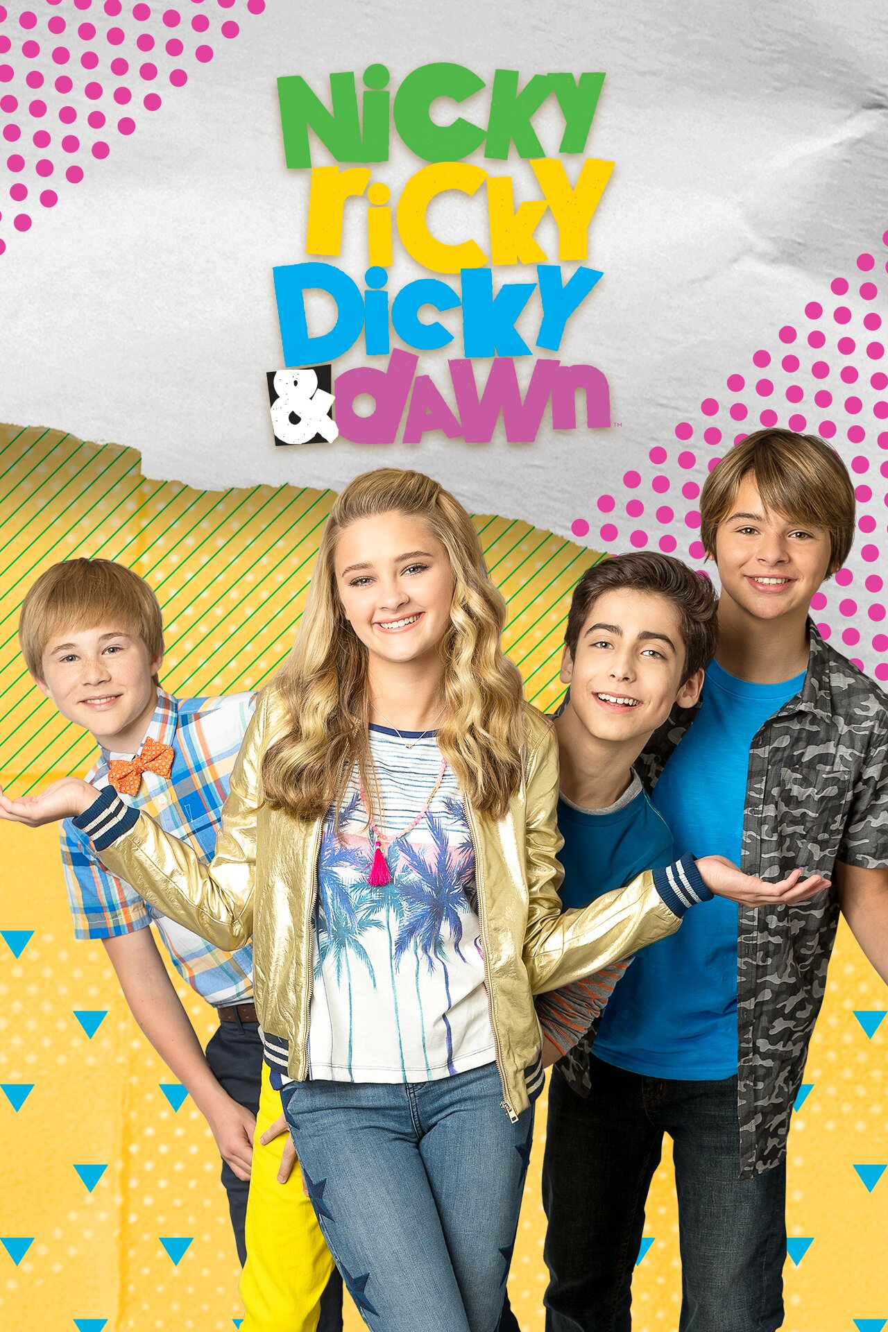 Nicky, Ricky, Dicky & Dawn Dizi afişi
