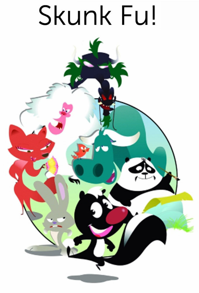 Skunk Fu! Dizi afişi