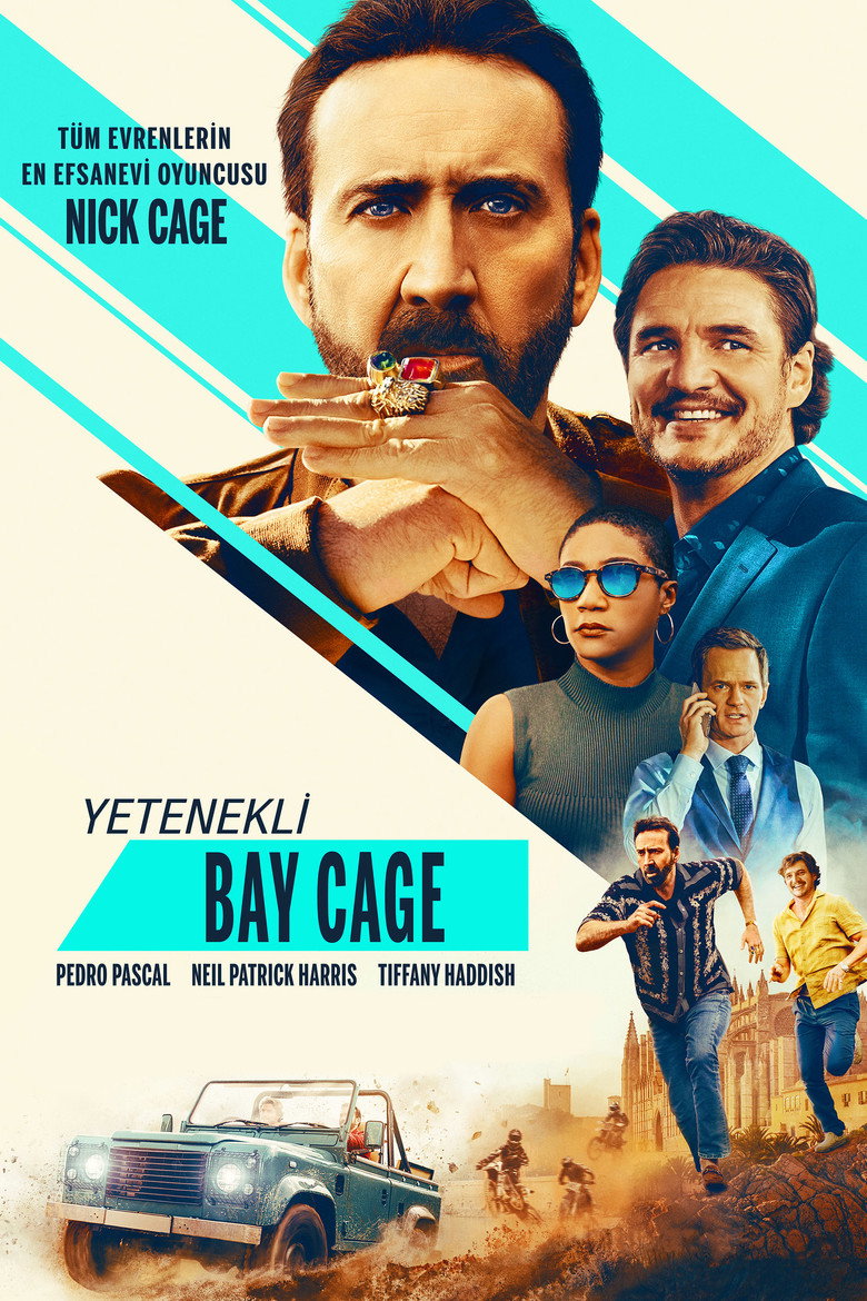 Yetenekli Bay Cage Film afişi