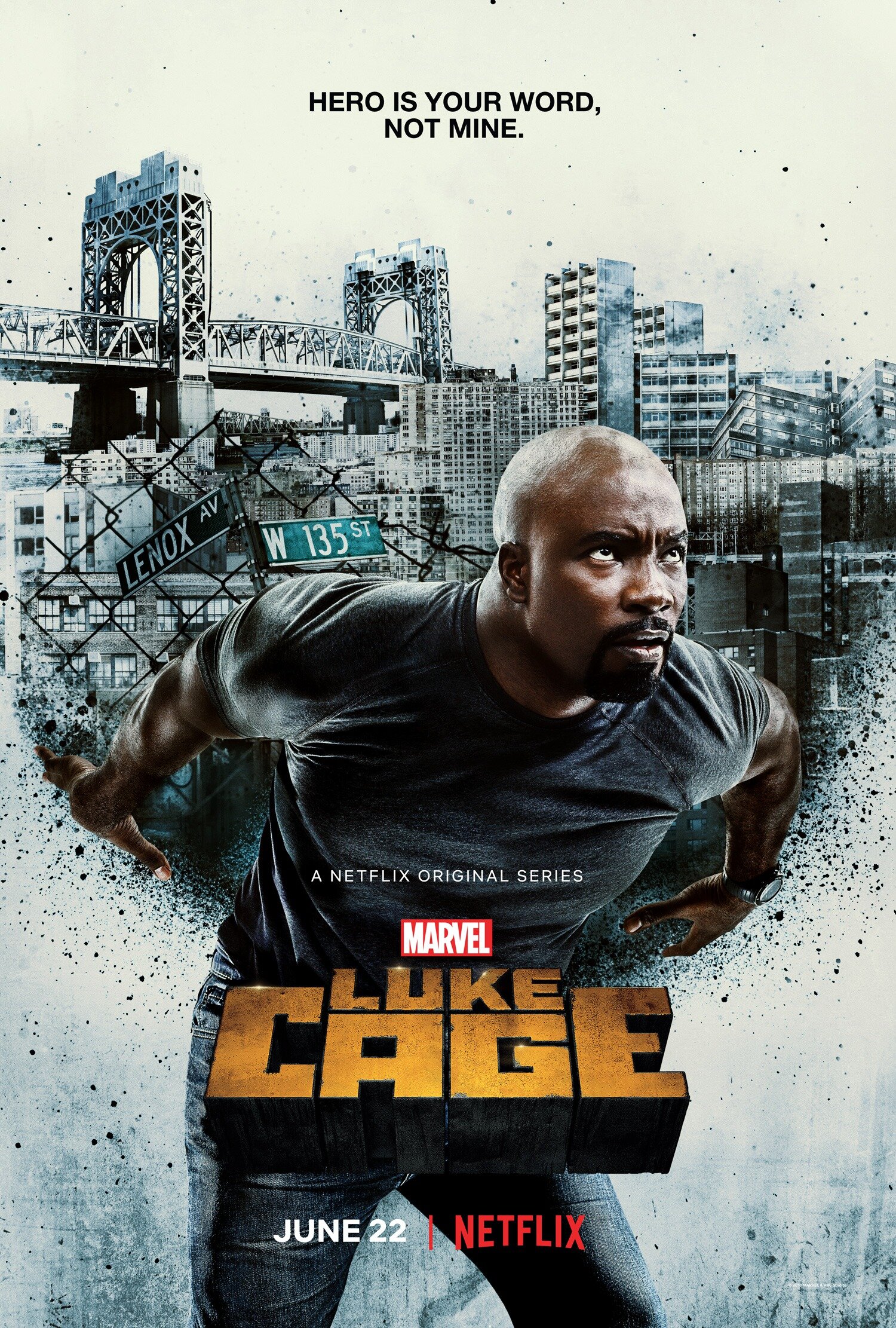 Luke Cage Dizi afişi