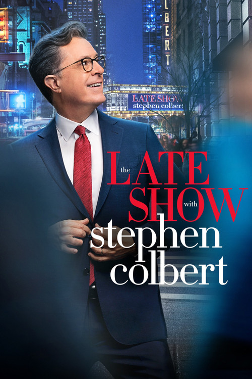 The Late Show with Stephen Colbert Dizi afişi